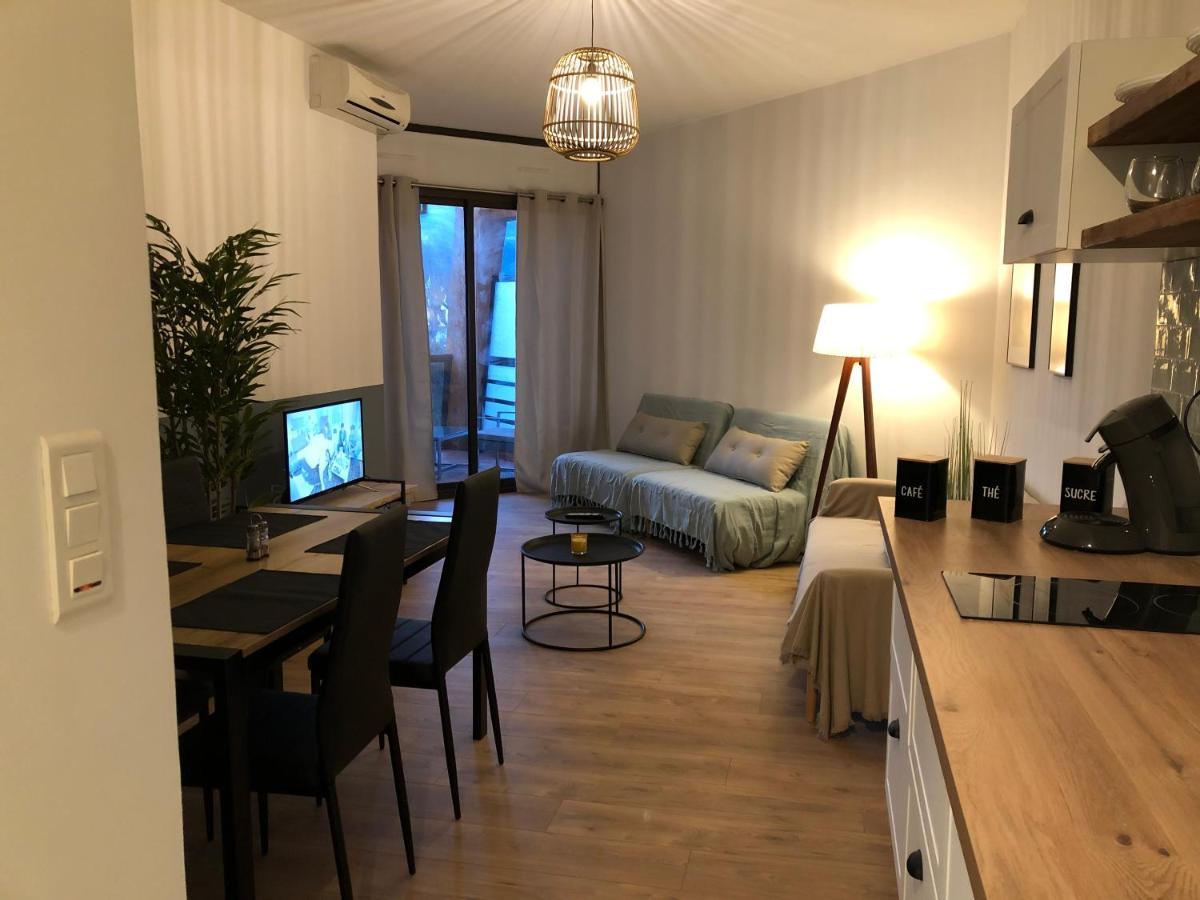 Studio Bord De Mer - Piscine - Plage San-Nicolao Dış mekan fotoğraf